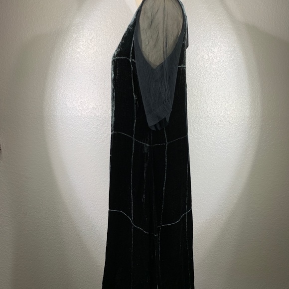 Viviana Uchitel Cubist Silk Dress Shibori 2 NWT - Picture 4 of 8